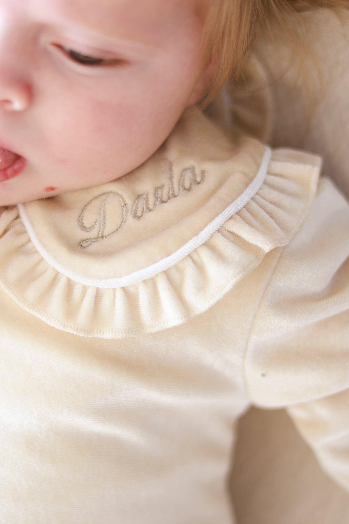 PRE-ORDER Golden Noel Girls Sleepsuit