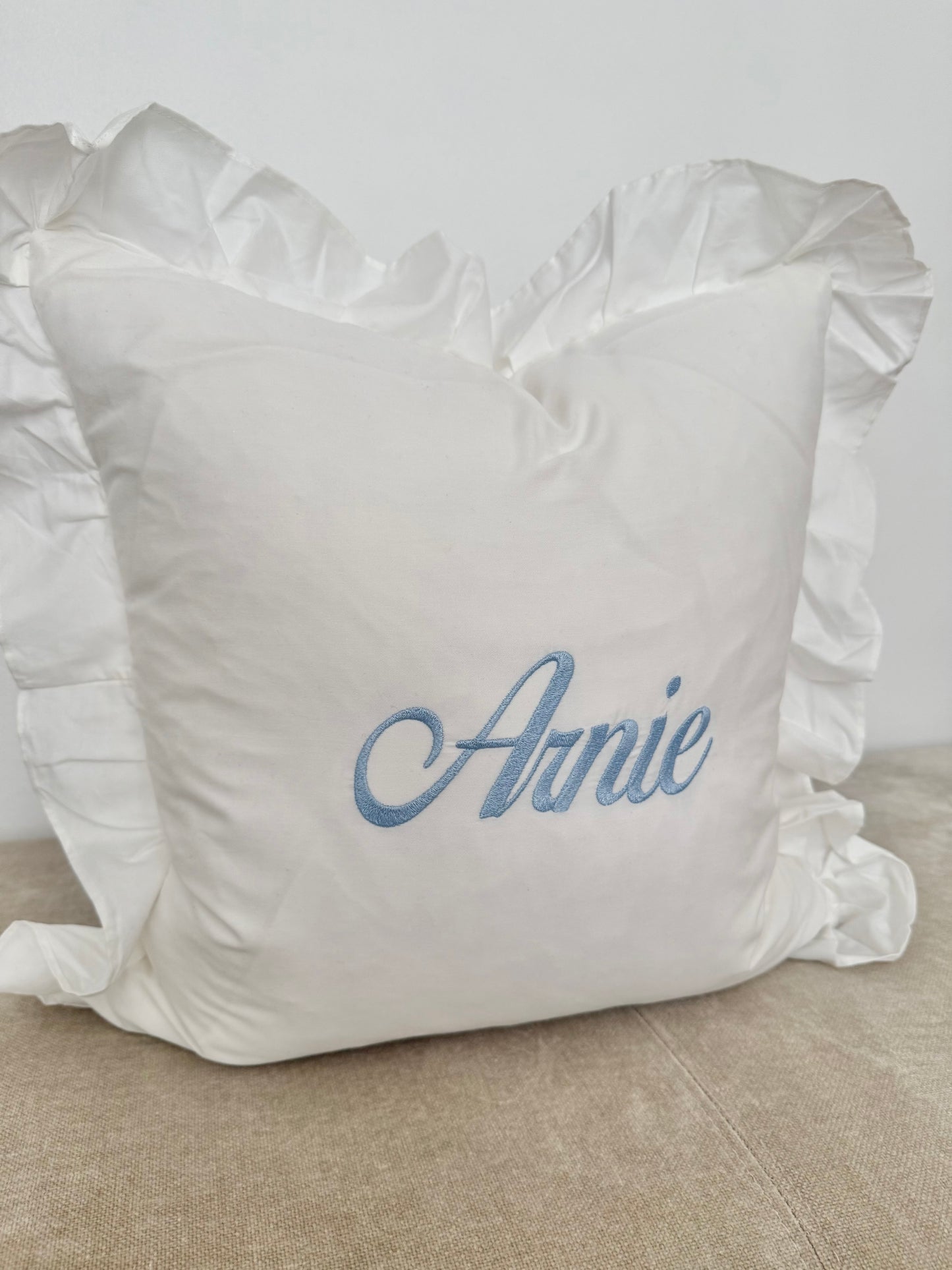 Frilly Cushion Cover
