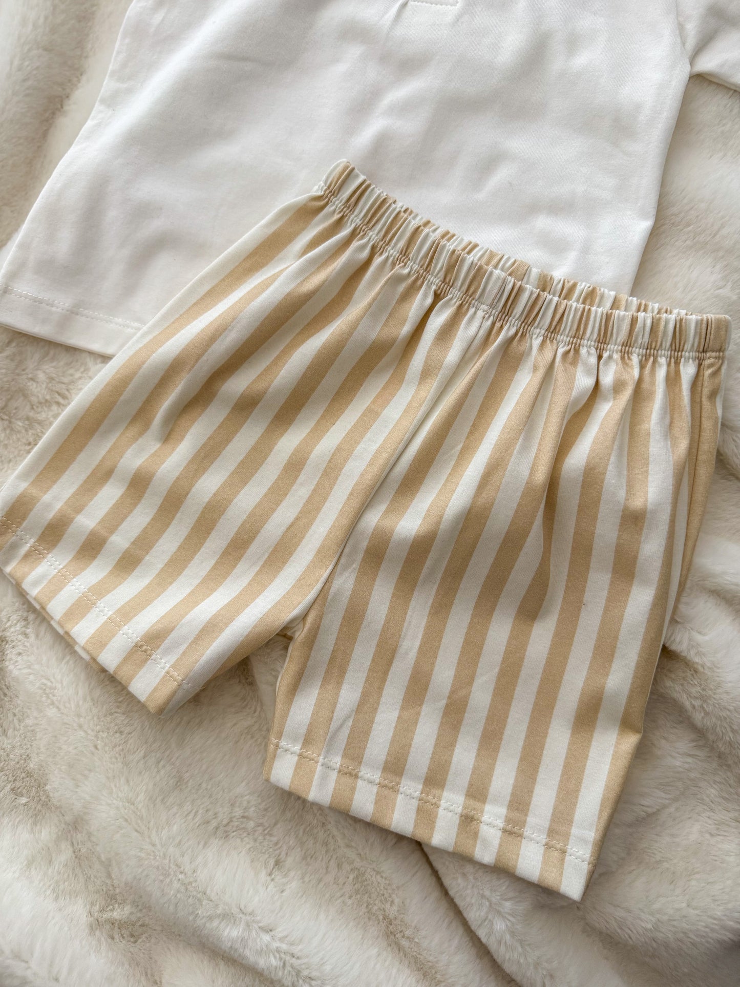Stripey Short Set