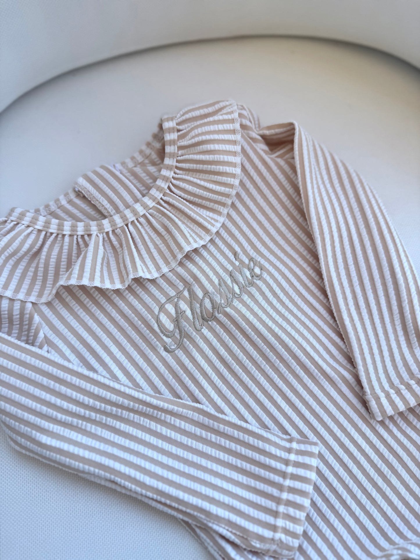 Stripey Swimsuit
