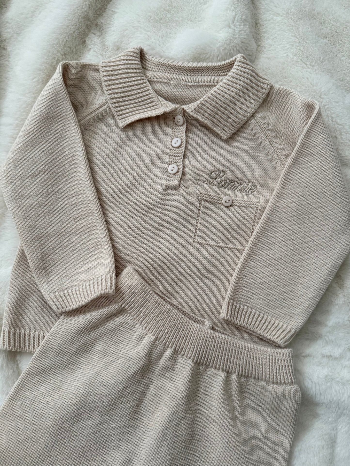 Sandy Knitted Two Piece