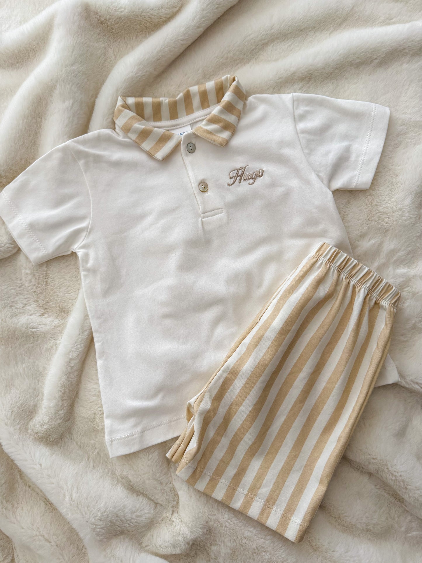 Stripey Short Set