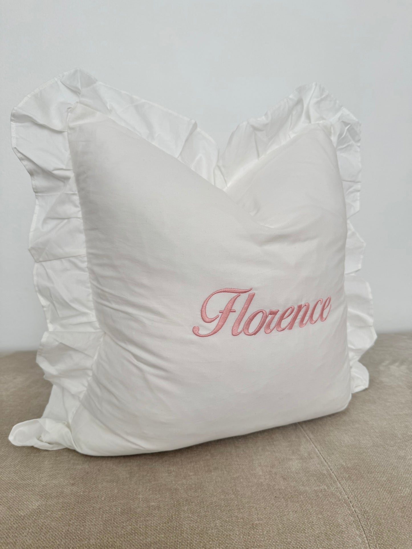 Frilly Cushion Cover