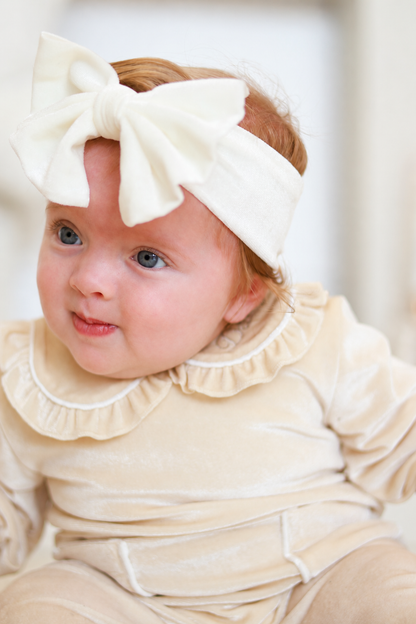 PRE-ORDER Golden Noel Girls Sleepsuit