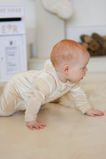 PRE-ORDER Golden Noel Boys Sleepsuit