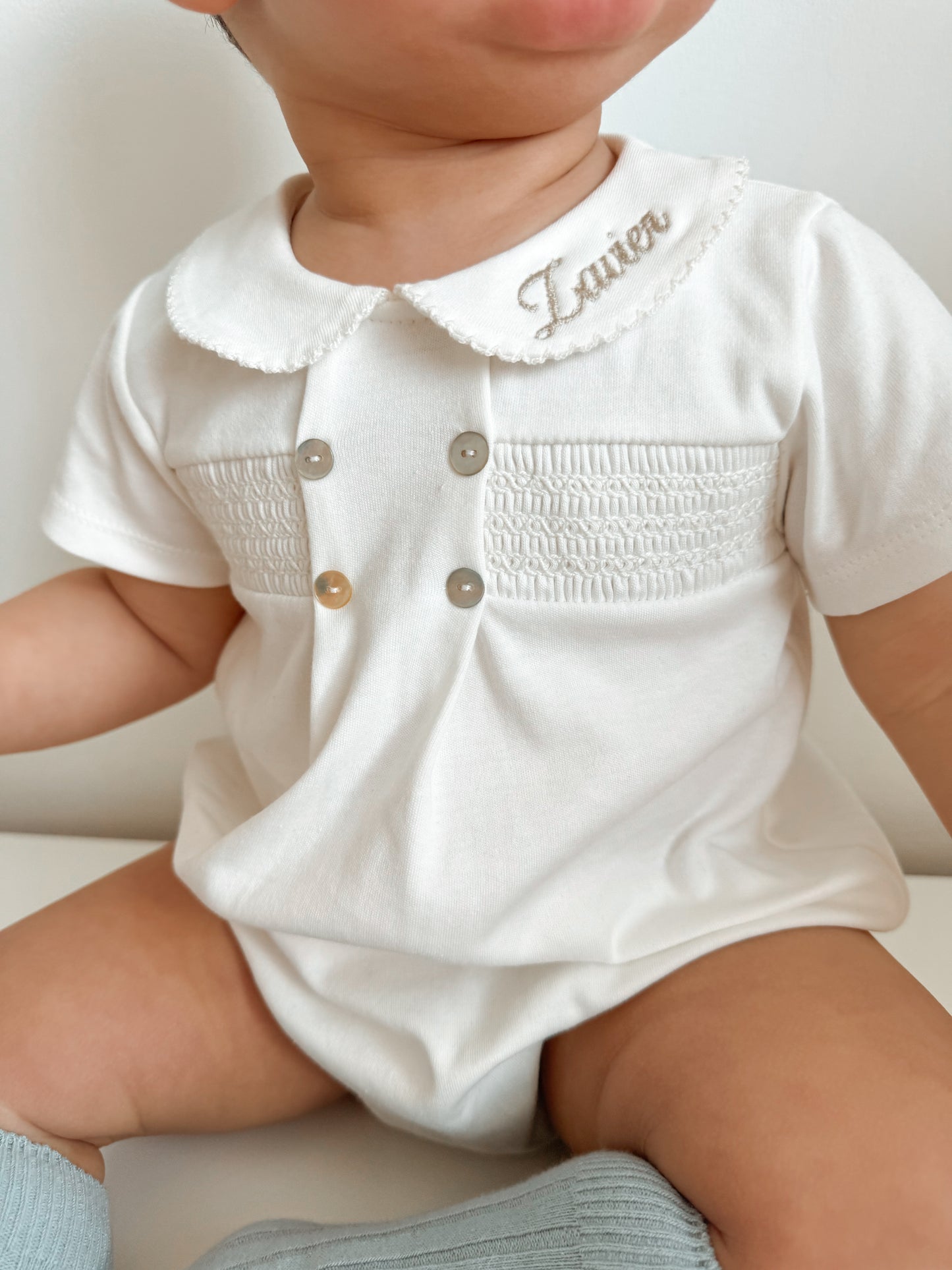 Smocked Romper